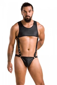 056 BODY ADAM black L/XL - Passion | 100% ORYGINAŁ| DYSKRETNA PRZESYŁKA