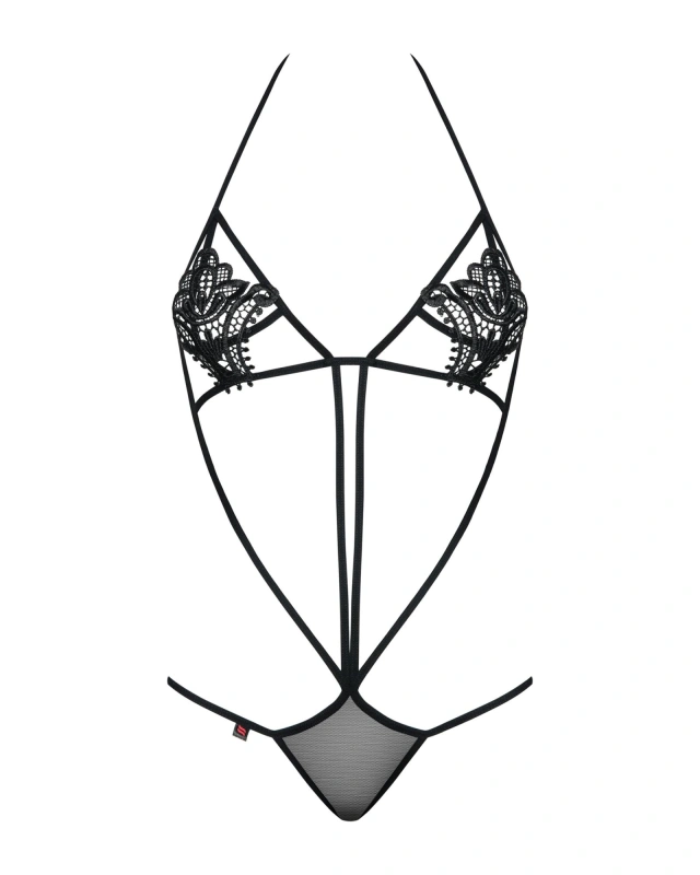 Bielizna-Luiza body czarne S/M | 100% ORYGINAŁ| DYSKRETNA PRZESYŁKA