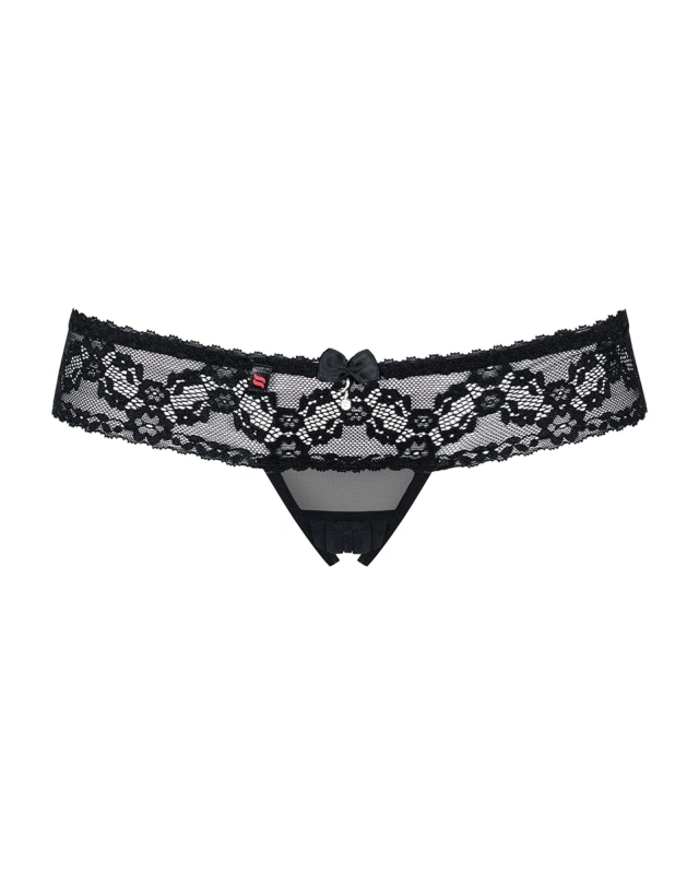 Bielizna-837-THC-1 stringi otwarte S/M | 100% ORYGINAŁ| DYSKRETNA PRZESYŁKA