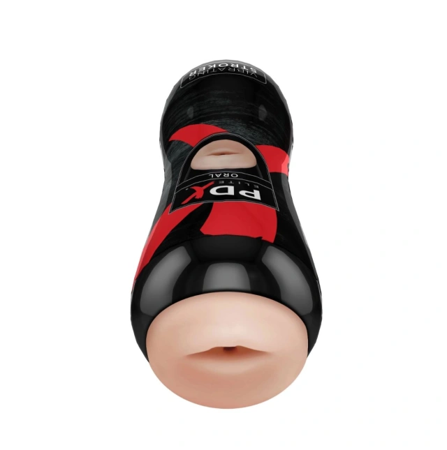 Masturbator Pdx Elite Vibrating Oral Stroker Light Pipedream | 100% ORYGINAŁ| DYSKRETNA PRZESYŁKA