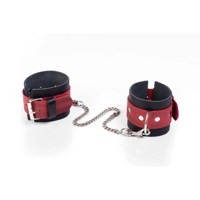 Kajdanki Crazy Horse Red S Whips | 100% ORYGINAŁ| DYSKRETNA PRZESYŁKA