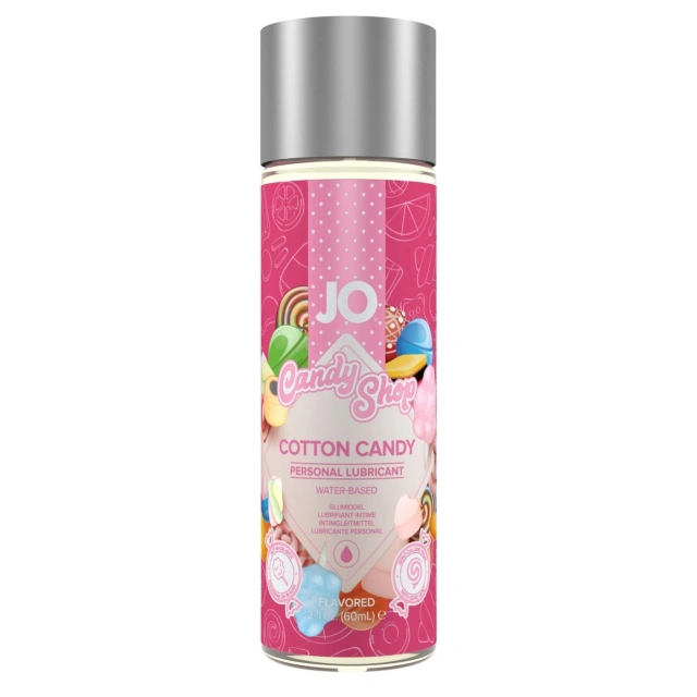 Lubrykant Smakowy Wata Cukrowa (Cotton Candy) Candy Shop H2O JO 60 ml