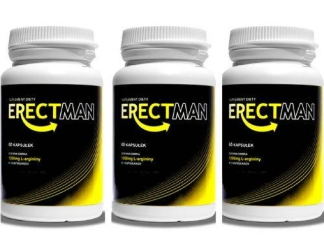 Mega Zestaw na Erekcję Erectman 180 kaps. 