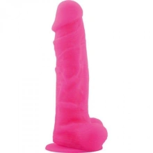 Silikonowe Dildo Real Safe Big Arm 27,5cm Różowy | 100% ORYGINAŁ| DYSKRETNA PRZESYŁKA