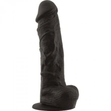 Silikonowe Dildo Real Safe Big Arm 27,5cm Czarny | 100% ORYGINAŁ| DYSKRETNA PRZESYŁKA