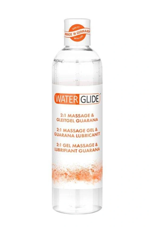 Żel 2w1 Waterglide - Masaż i Żel z Guaraną 300ml 