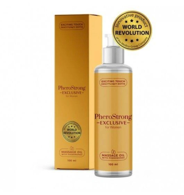 Olejek do Masażu dla Kobiet PheroStrong Exclusive Medica-Group 100 ml | 100% ORYGINAŁ| DYSKRETNA PRZESYŁKA