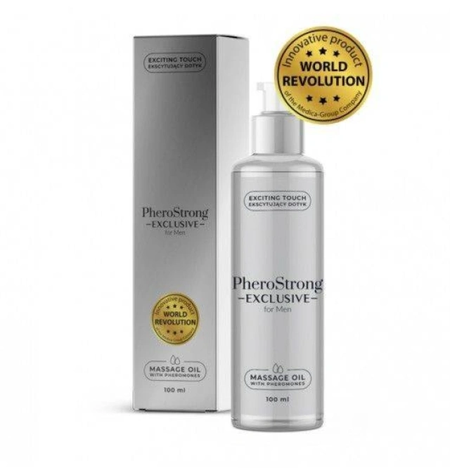 Olejek do Masażu dla Mężczyzn PheroStrong Exclusive Medica-Group 100 ml | 100% ORYGINAŁ| DYSKRETNA PRZESYŁKA