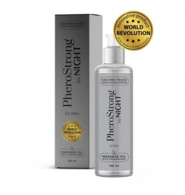Olejek do Masażu dla Mężczyzn PheroStrong By Night Medica-Group 100 ml | 100% ORYGINAŁ| DYSKRETNA PRZESYŁKA