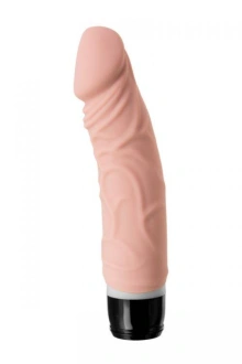 Silikonowy Wibrator Realistyczny 19cm Cielisty | 100% ORYGINAŁ| DYSKRETNA PRZESYŁKA