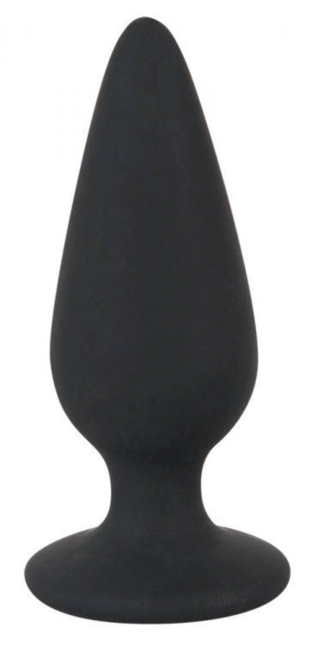 Wtyczka Analna Mała Heavy Plug 8cm Czarny 