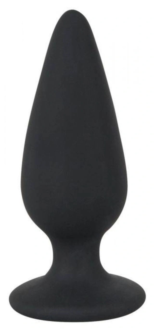 Wtyczka Analna Średnia Heavy Plug 9cm Czarny 