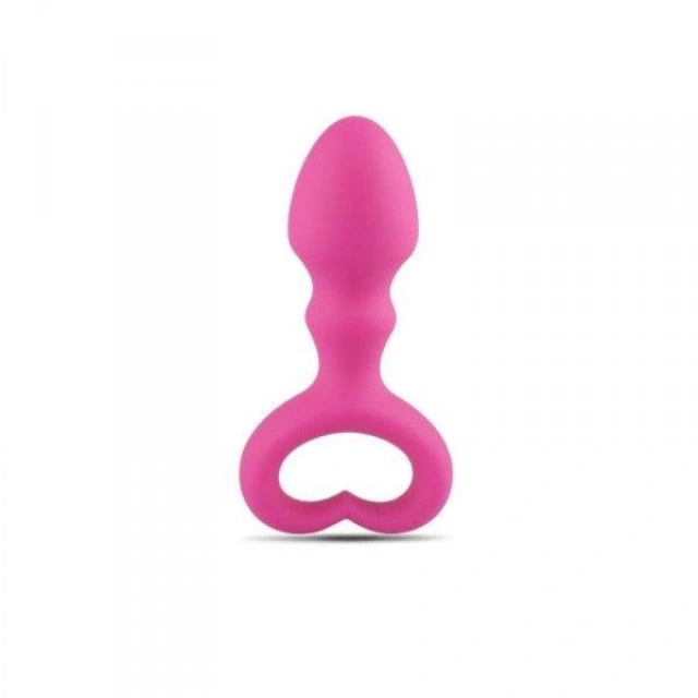 Plug Analny Heart Clip Tip Różowy | 100% ORYGINAŁ| DYSKRETNA PRZESYŁKA