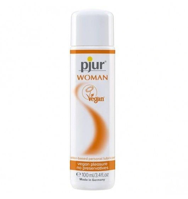 Wegański Lubrykant Wodny Pjur Woman Vegan Waterbased 100 Ml Pjur | 100% ORYGINAŁ| DYSKRETNA PRZESYŁKA