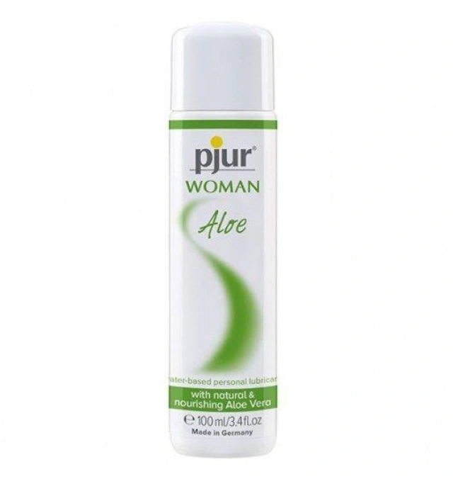 Lubrykant Wodny Z Aloesem Pjur Woman Aloe Waterbased 100 Ml Pjur | 100% ORYGINAŁ| DYSKRETNA PRZESYŁKA