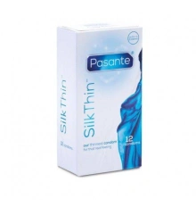 Prezerwatywy Pasante SilkThin (1 op. / 12 szt.) | 100% ORYGINAŁ| DYSKRETNA PRZESYŁKA