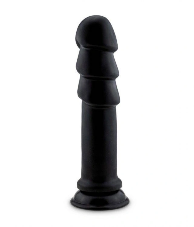 Dildo Analne Mr.Cock X-Treme Line Ribbed 28cm Czarny 