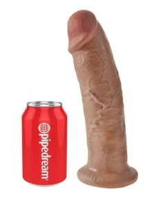 Dildo z Przyssawką Realistyczna Faktura Żył 25,4cm Cielisty | 100% ORYGINAŁ| DYSKRETNA PRZESYŁKA