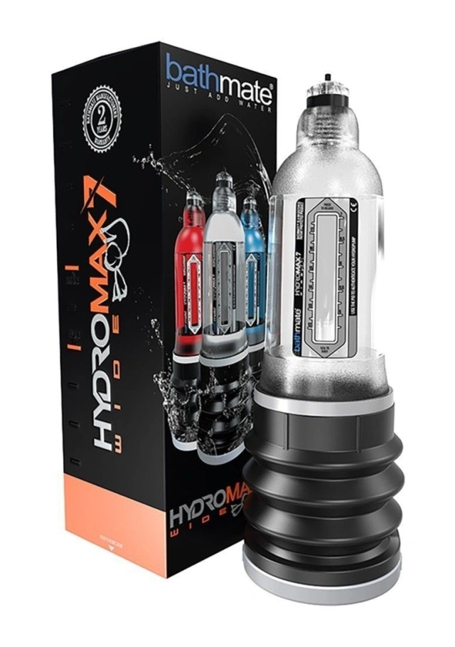 Pompka Wodna Do Powiększania Penisa Hydromax7 Wide Boy Crystal Clear Bathmate | 100% ORYGINAŁ| DYSKRETNA PRZESYŁKA