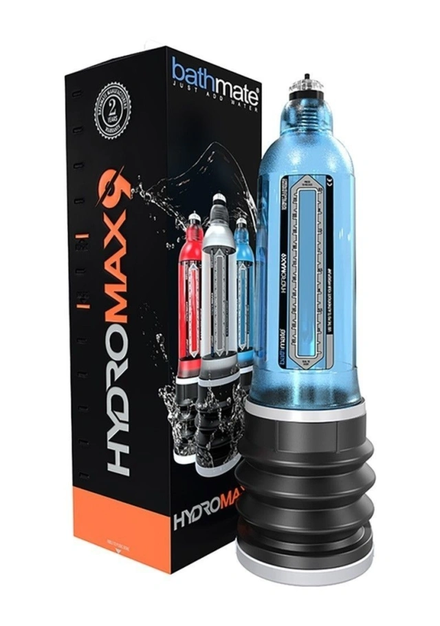 Pompka Wodna Do Powiększania Penisa Hydromax9 Aqua Blue Bathmate | 100% ORYGINAŁ| DYSKRETNA PRZESYŁKA
