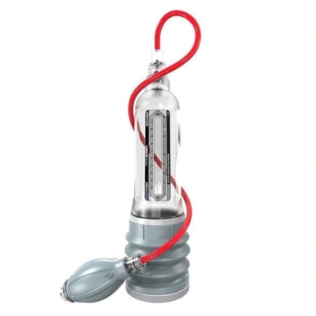 Zestaw Z Pompką Wodną Do Powiększania Penisa Hydroxtreme9 Crystal Clear Bathmate 