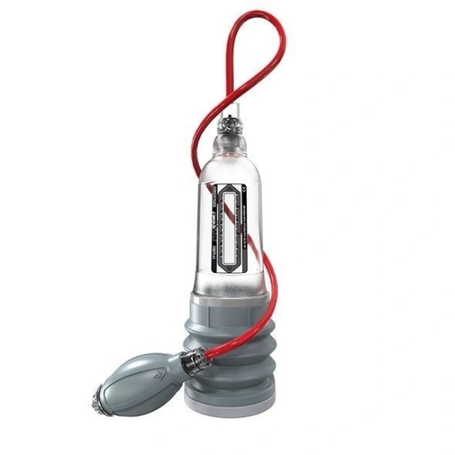 Zestaw Z Pompką Wodną Do Powiększania Penisa Hydroxtreme7 Wide Boy Crystal Clear Bathmate 