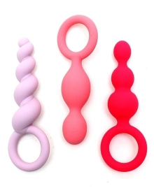 Zestaw Korków Analnych Booty Call Colored Satisfyer | 100% ORYGINAŁ| DYSKRETNA PRZESYŁKA