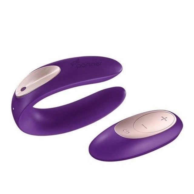 Wibrator Dla Par Double Plus Remote Satisfyer | 100% ORYGINAŁ| DYSKRETNA PRZESYŁKA