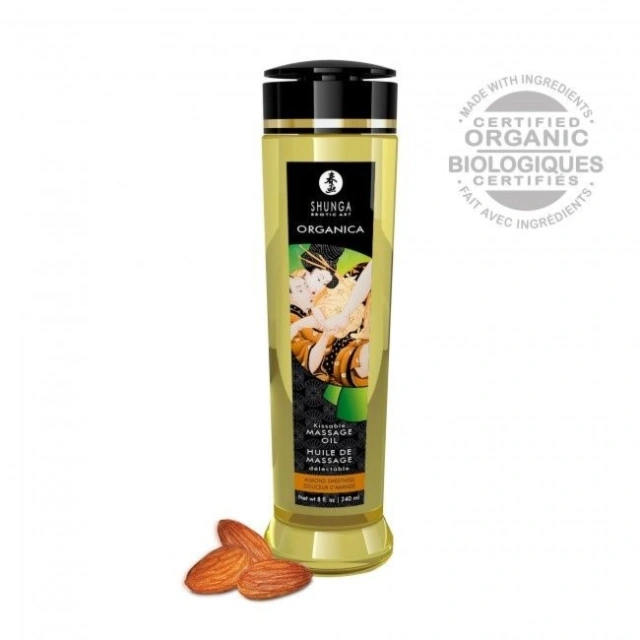 Organiczny Olejek Do Masażu Natural Massage Oil Organica Almond Sweetness 240Ml Shunga 
