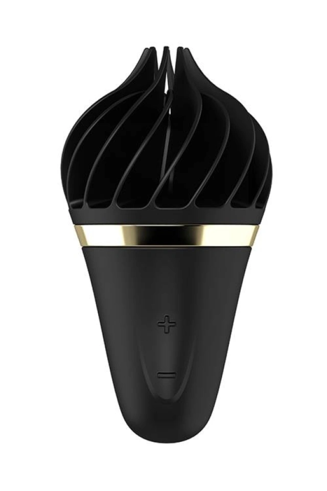 Stymulator Łechtaczki Sweet Treat Spinnator Black/Gold Satisfyer | 100% ORYGINAŁ| DYSKRETNA PRZESYŁKA