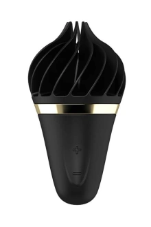 Stymulator Łechtaczki Sweet Treat Spinnator Black/Gold Satisfyer | 100% ORYGINAŁ| DYSKRETNA PRZESYŁKA