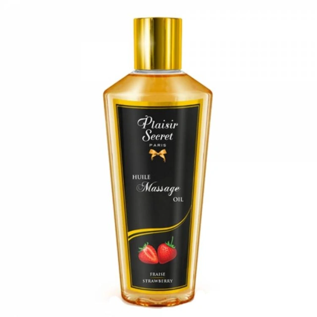 Olejek do Masażu Erotycznego Truskawkowy 250ml | 100% ORYGINAŁ| DYSKRETNA PRZESYŁKA