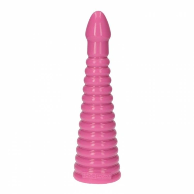 Prążkowana Wtyczka Analna Stopniowana 26cm Różowy 