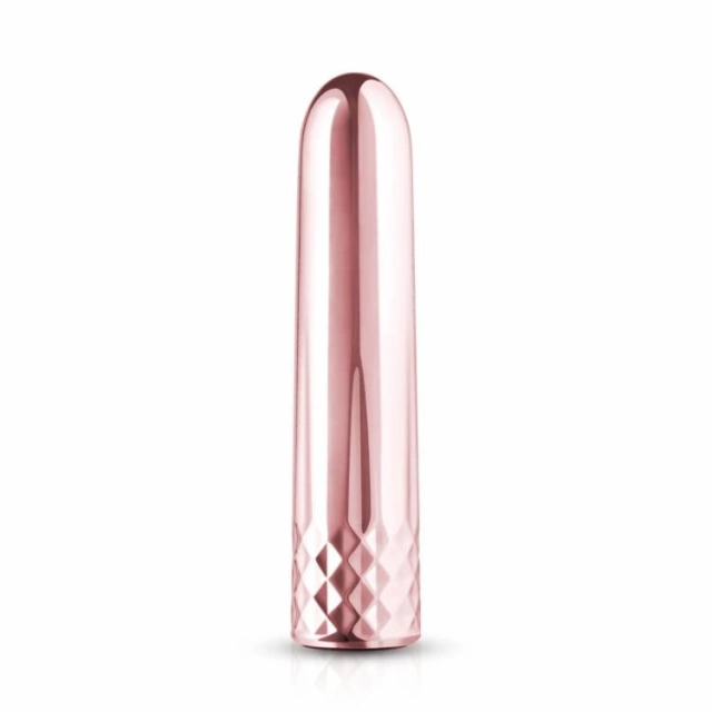 Potężny Mini Wibrator Rosy Gold USB Złoty | 100% ORYGINAŁ| DYSKRETNA PRZESYŁKA