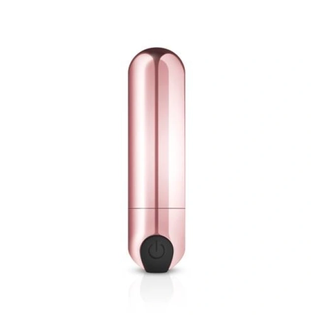 Kompaktowy  Mini Wibrator Rosy Gold USB Złoty | 100% ORYGINAŁ| DYSKRETNA PRZESYŁKA