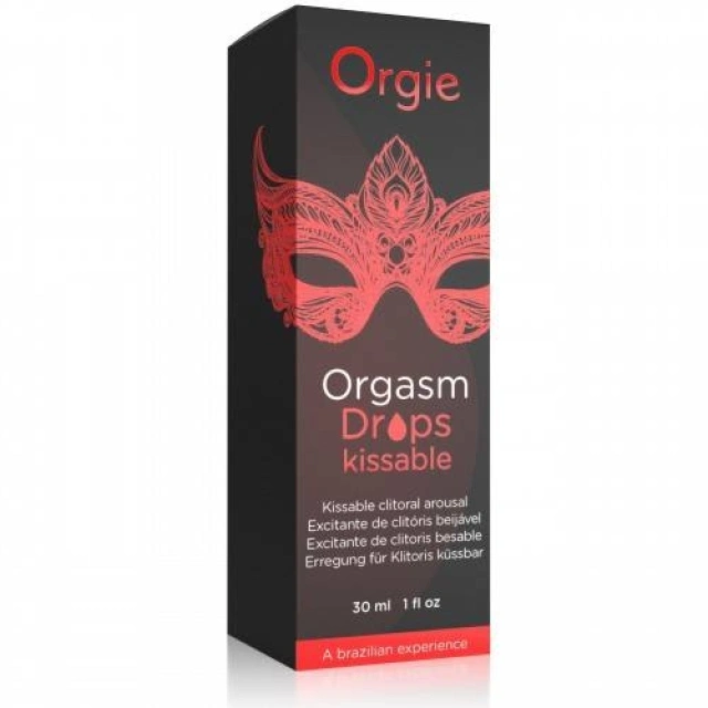 Krople Orgazmowe Orgasm Drops Kissable 30 Ml Orgie | 100% ORYGINAŁ| DYSKRETNA PRZESYŁKA