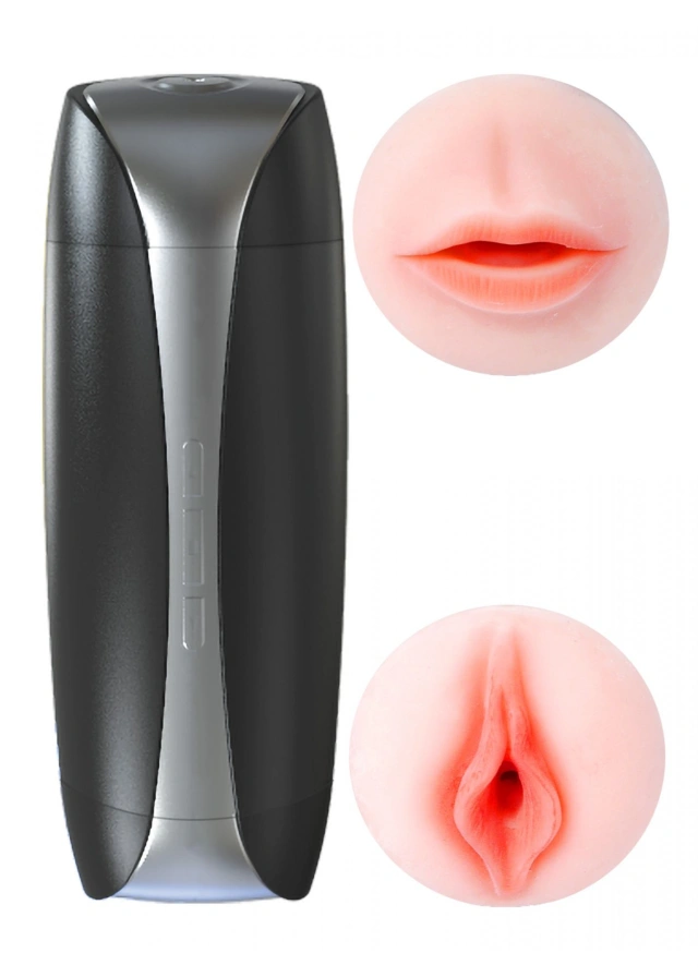 Podwójny Masturbator z Wibracjami 36 Funkcji USB 