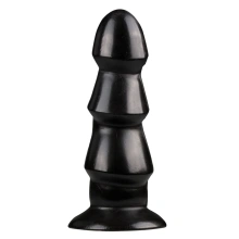 Korek analny AB40 Triple Wand 15 x 5.2cm All Black | 100% ORYGINAŁ| DYSKRETNA PRZESYŁKA