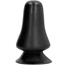 Korek analny AB39 King 10 x 6.7cm All Black | 100% ORYGINAŁ| DYSKRETNA PRZESYŁKA