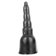 Dildo AB18 Stock 20 x 6.5cm All Black | 100% ORYGINAŁ| DYSKRETNA PRZESYŁKA