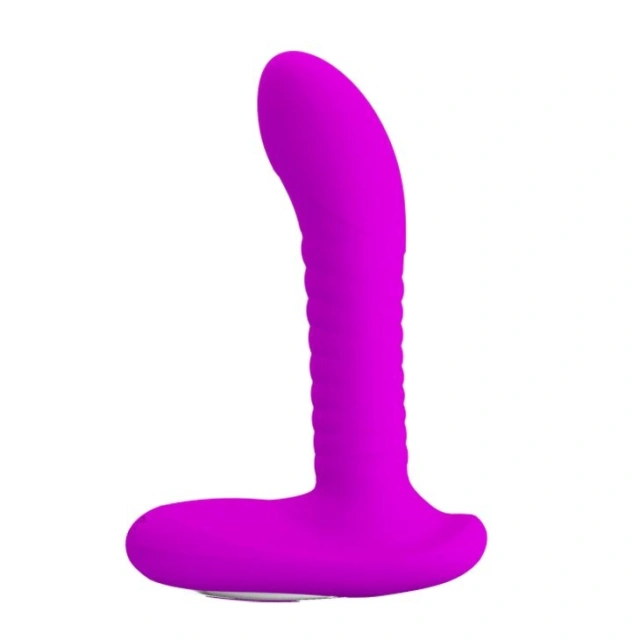 Masażer Prostaty Pretty Love Wibracje + Rotacja USB Różowy 