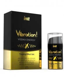 Żel Stymulujący Chłodzący Vibration! Vodka 15 Ml intt | 100% ORYGINAŁ| DYSKRETNA PRZESYŁKA