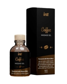 Jadalny Żel Do Masażu Massage Gel Cofee 100 Ml intt | 100% ORYGINAŁ| DYSKRETNA PRZESYŁKA