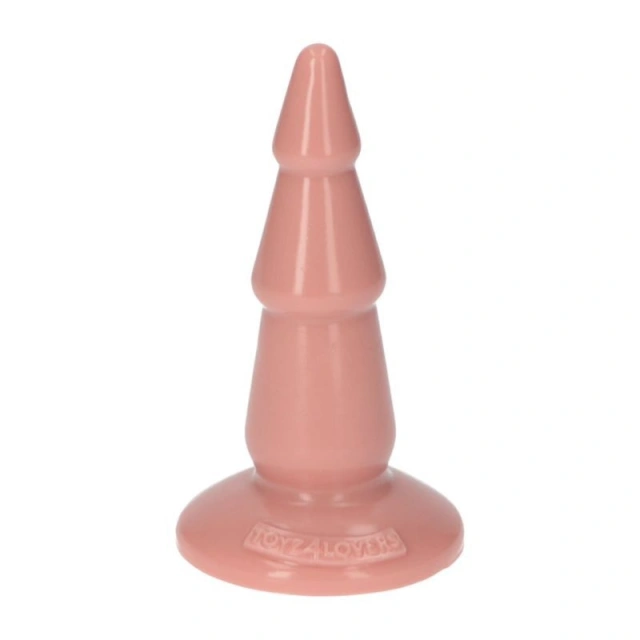 Stożkowy Korek Analny 13cm Cielisty 
