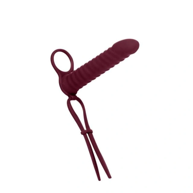 Dildo do Podwójnej Penetracji Rori Pure Passion Czerwony 