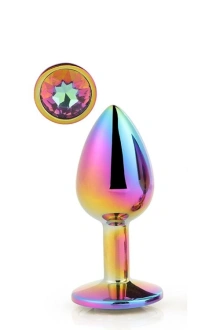 Korek Analny Gleaming Love Multicolour Plug Large Dreamtoys | 100% ORYGINAŁ| DYSKRETNA PRZESYŁKA