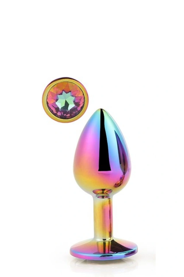 Korek Analny Gleaming Love Multicolour Plug Medium Dreamtoys 