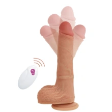 Dildo z Ruchem Posuwistym i Pilotem Cyber Silicock Mr Rick | 100% ORYGINAŁ| DYSKRETNA PRZESYŁKA