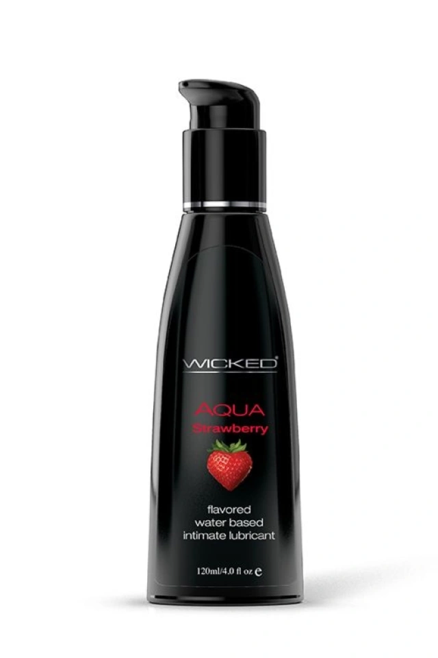 Żel Wodny Wicked Jadalny Truskawkowy 120 ml 