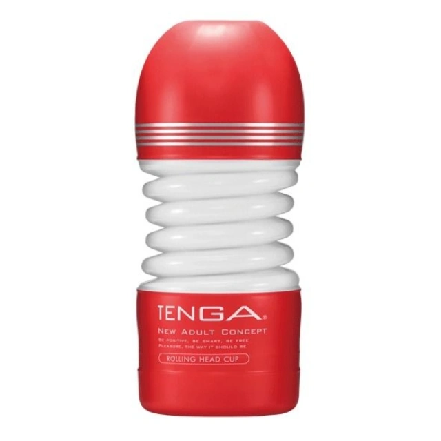 Masturbator Rolling Head Cup Medium Tenga | 100% ORYGINAŁ| DYSKRETNA PRZESYŁKA